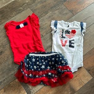 Baby Starters 4th of July Set